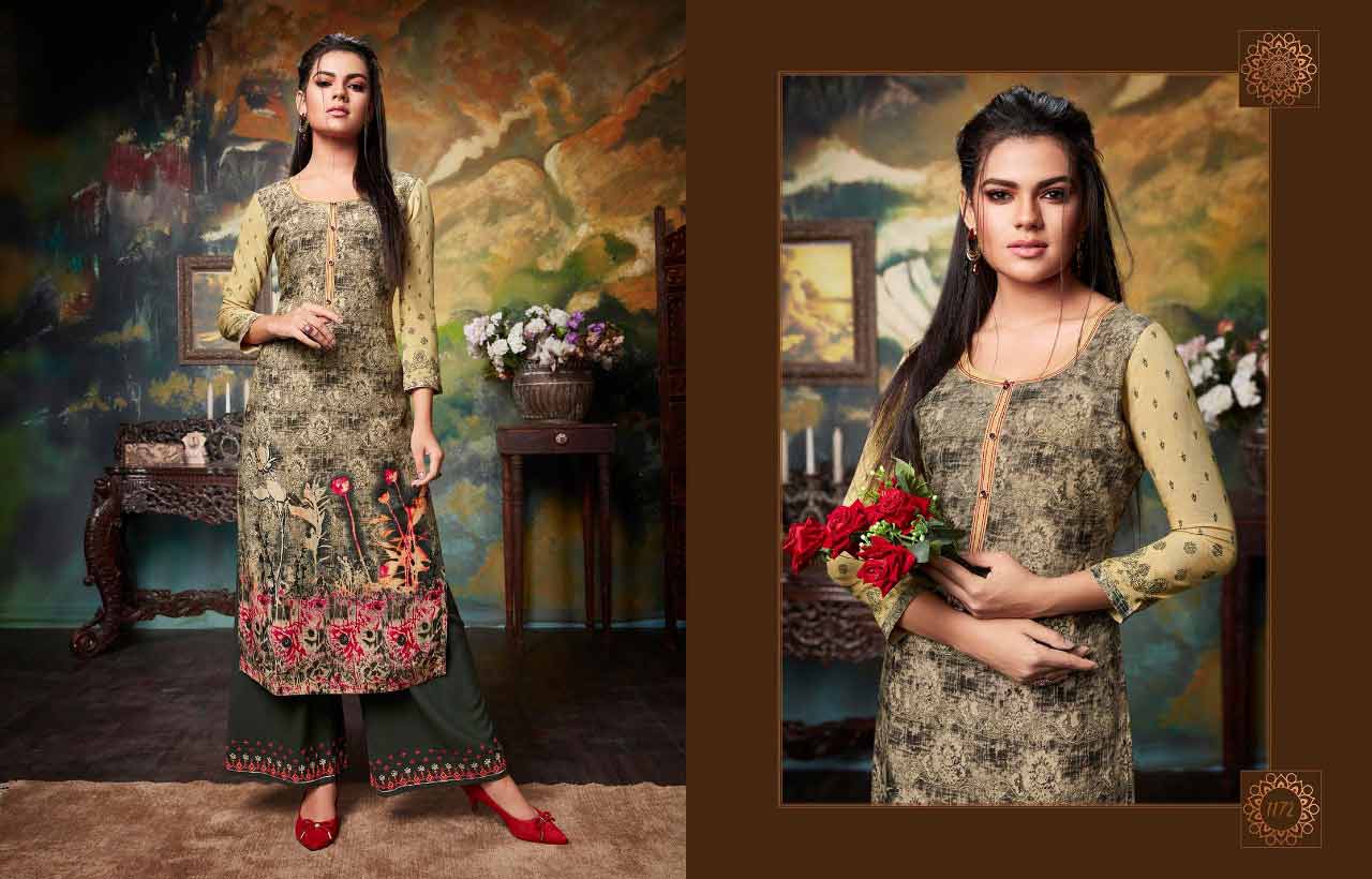 Kajree Fashion Chambor Vol 6 Kurti With Palazzo Catalog Kajree Fashion Chambor Vol 6 Kurti With Palazzo Catalog